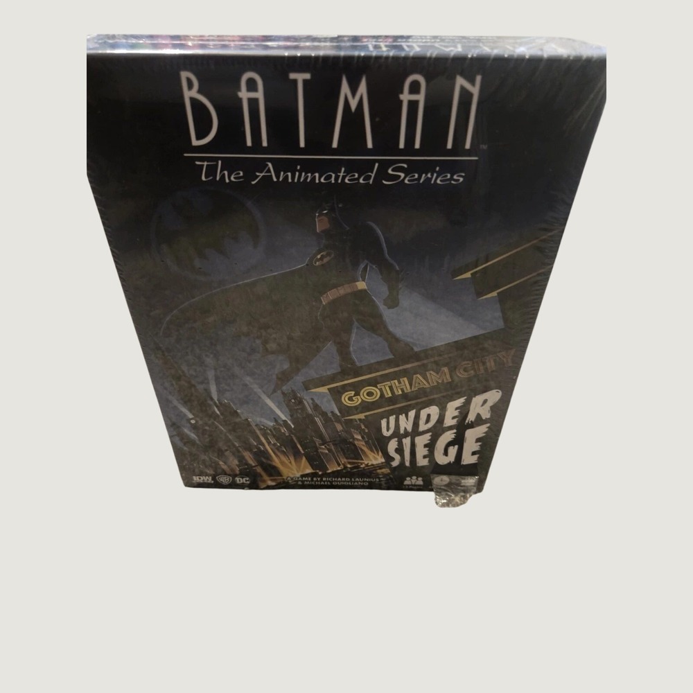 Batman The Animated Series Gotham City Under Siege Game NEW Sealed IDW DC